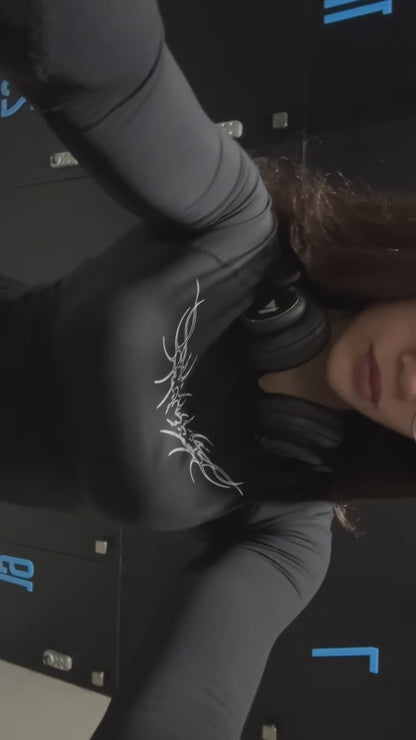 SCARLET SHADOW TOP BLACK